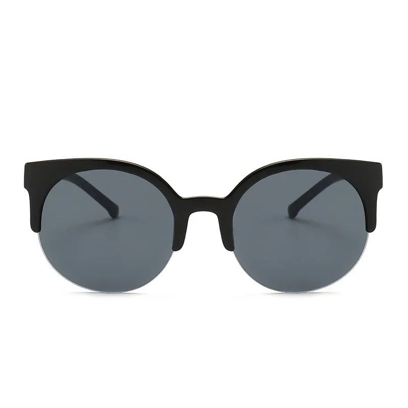 

Retro Vintage Cat Eye Sunglasses Half Frame Sunglasses Women Sun Glasses Anti-UV Sunglasses Female Travel Party Glasses
