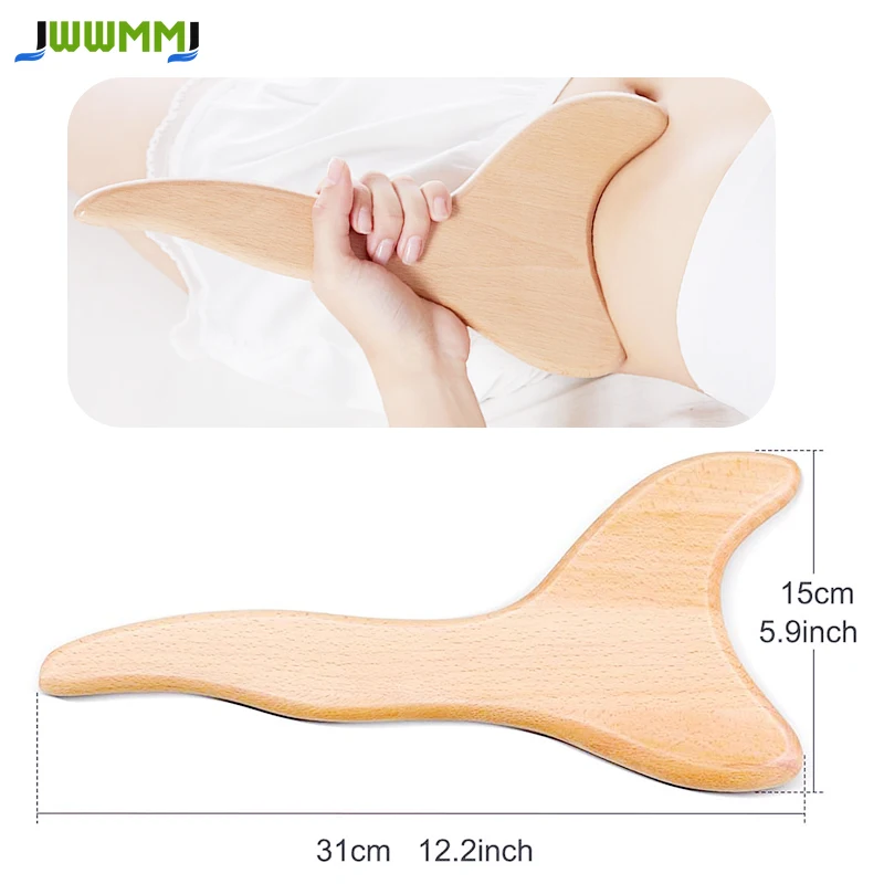 1Pcs Wood Therapy Massage Tools for Body Shaping,Lymphatic Drainage Massager,Professional Kit,Anti Cellulite Massage Roller