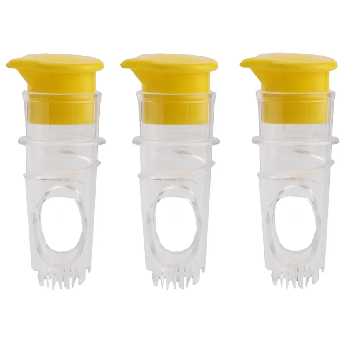 HOT 3PCS Mini Manual Lemon Squeezer, Portable Lemon Juicer, Multifunctional Fruit Juicer for Your Kitchen