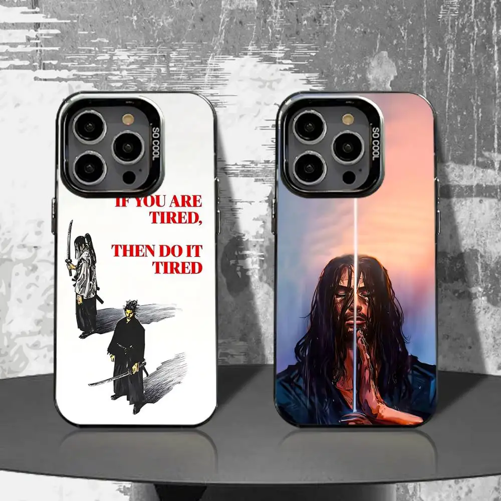 

V-Vagabond Phone Case For iPhone 16,15,14,13,12,11,Pro,XS,Max,Plus,Mini,SE4,E Black Matte Shockproof Cover