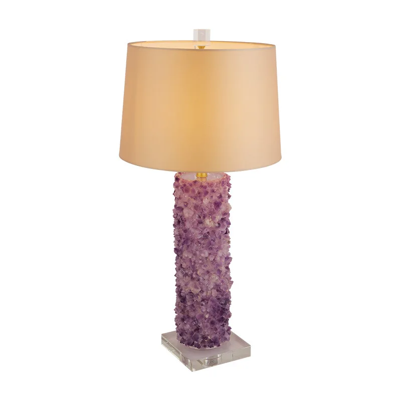 

Light luxury, crystal, modern, simple, Nordic, bedroom, bedside, art, desk lamp