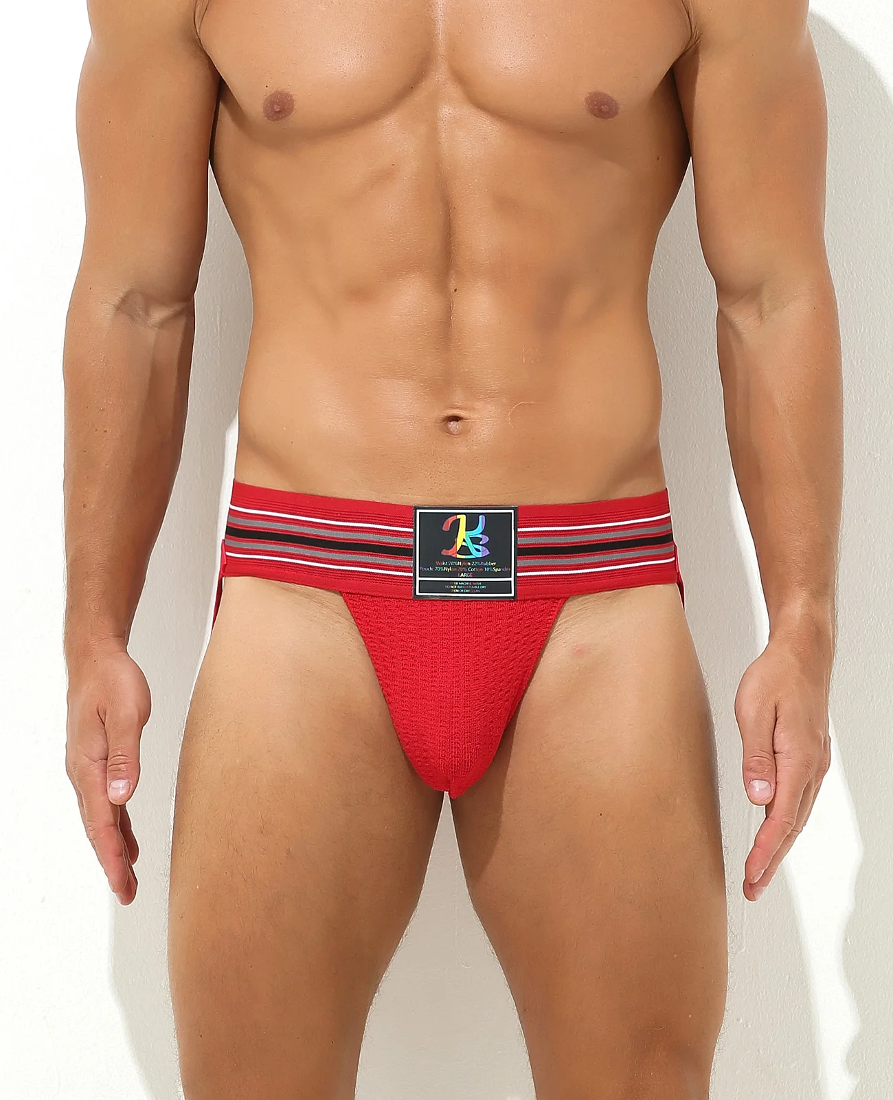 

Мужские трусы-бикини, мужские трусы-бикини, сексуальное нижнее белье для геев, нейлоновая сетка, подтяжка бедер, быстросохнущая спортивная одежда, трусики, 2 шт., красный, синий