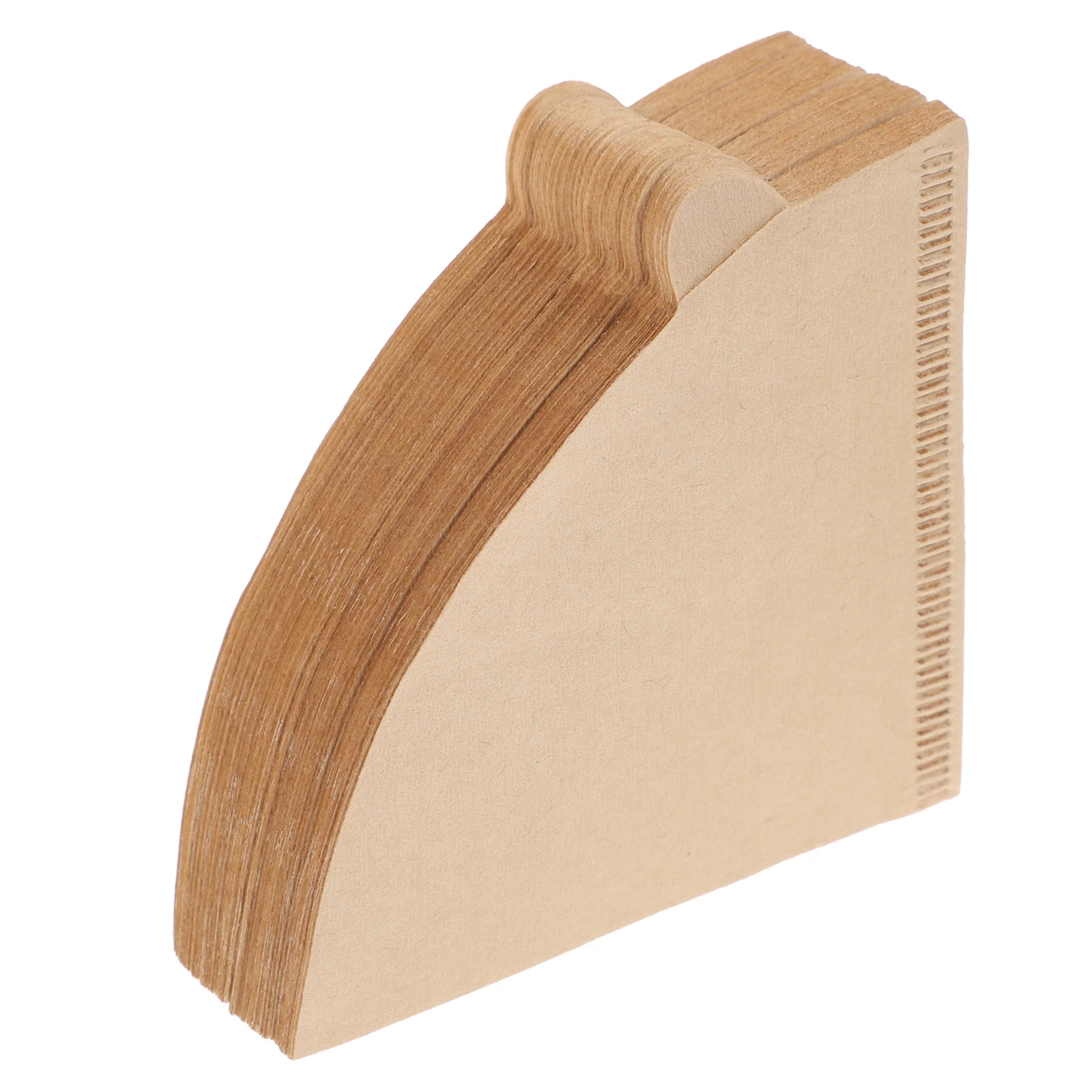 

100 Pcs Coffee Filter Paper Set Cone Filters Shaped Basket Disposable Papers for