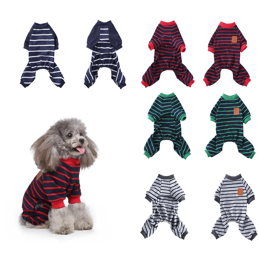 Cat Clothes for Cats Pyjama Dog Jumpsuits Pet Sleep Clothing Cats Shirt Dog Cat Pajamas Puppy Clothes for Pet Ropa Para Gato