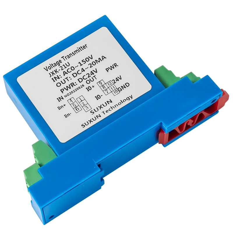 Imagem -03 - Transmissor de Tensão dc e ac Sensor Transdutor de Tensão 500v 01000v a 020ma 4-20ma 0-10v Rs485