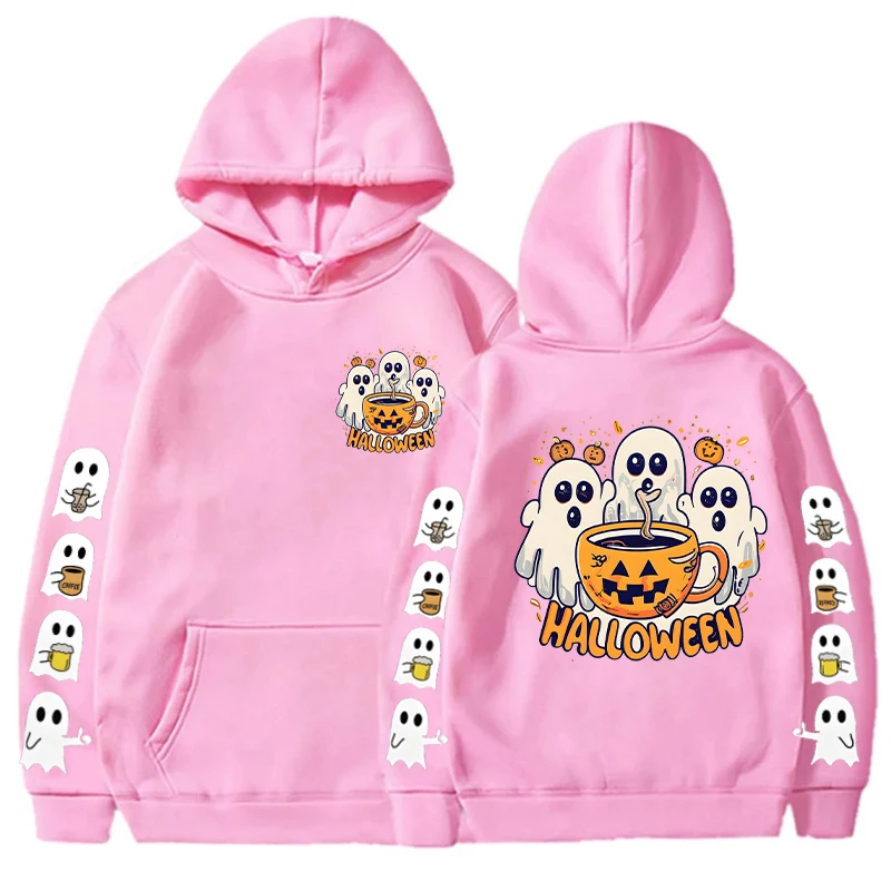 Engraçado e bonito Boo Ghost Hoodies para homens e mulheres, pulôver casual, moletons com capuz, casacos designer, Hip Hop, assustador, festa de Halloween