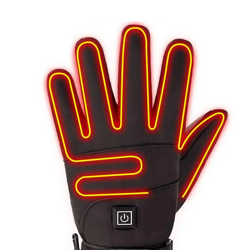 Guantes Térmicos con 3 niveles para motocicleta, manoplas térmicas de invierno para exteriores, esquí y bicicleta