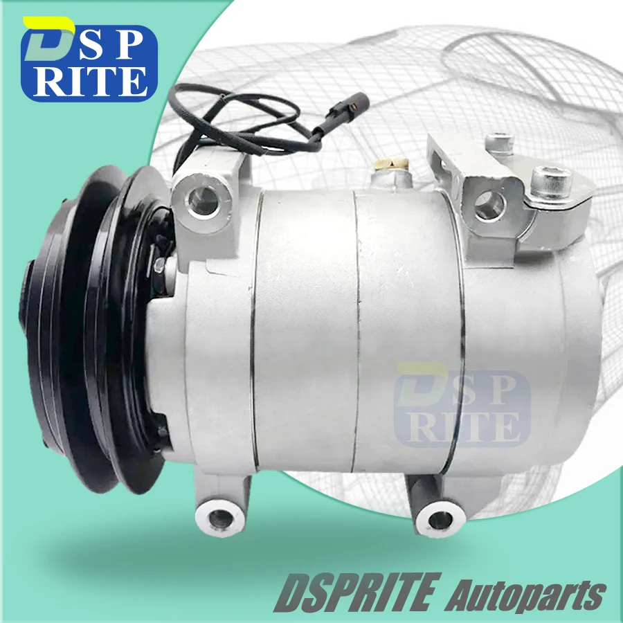 Para C09-9439G Delphi SP15 COMPRESSOR AC AUTOMÁTICO 1PK 92148057 para Holden Rodeo/Colorado/Isuzu D-max/MU/Wizard/2.4 3.0 1998-2013 12V