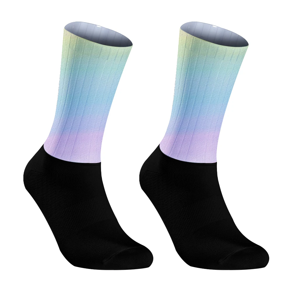 

2024 New Seamless Anti Slip Cycling Socks Outdoor Sport Road Bicycle Compression Socks UnisexProfessional Bike Team Socks ﻿