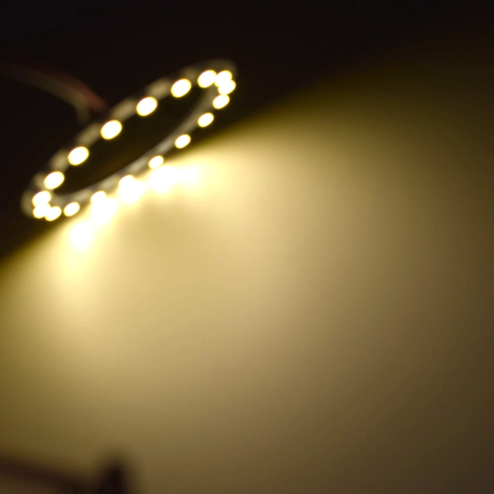 1PCS X White Yellow Red Blue Green 150mm 45 LED Angel Eyes Ring Round Car SMD Light Lamp Bulb Headlight DC9-14V