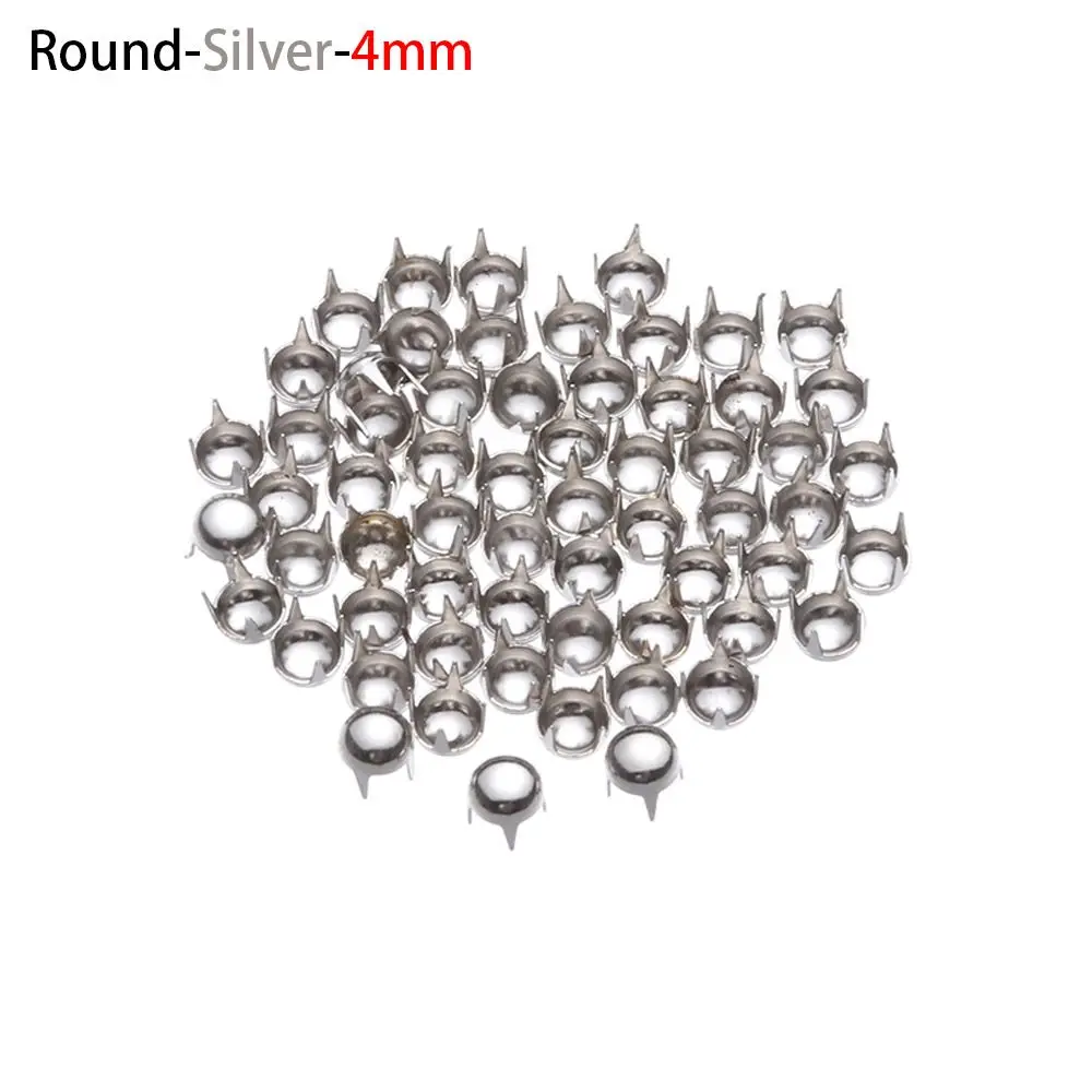 50pcs 4/5/6mm Mini Ultra-small  Belt Buttons Bags Shoes Accessories  Colthes Buckle Diy Dolls Buckles