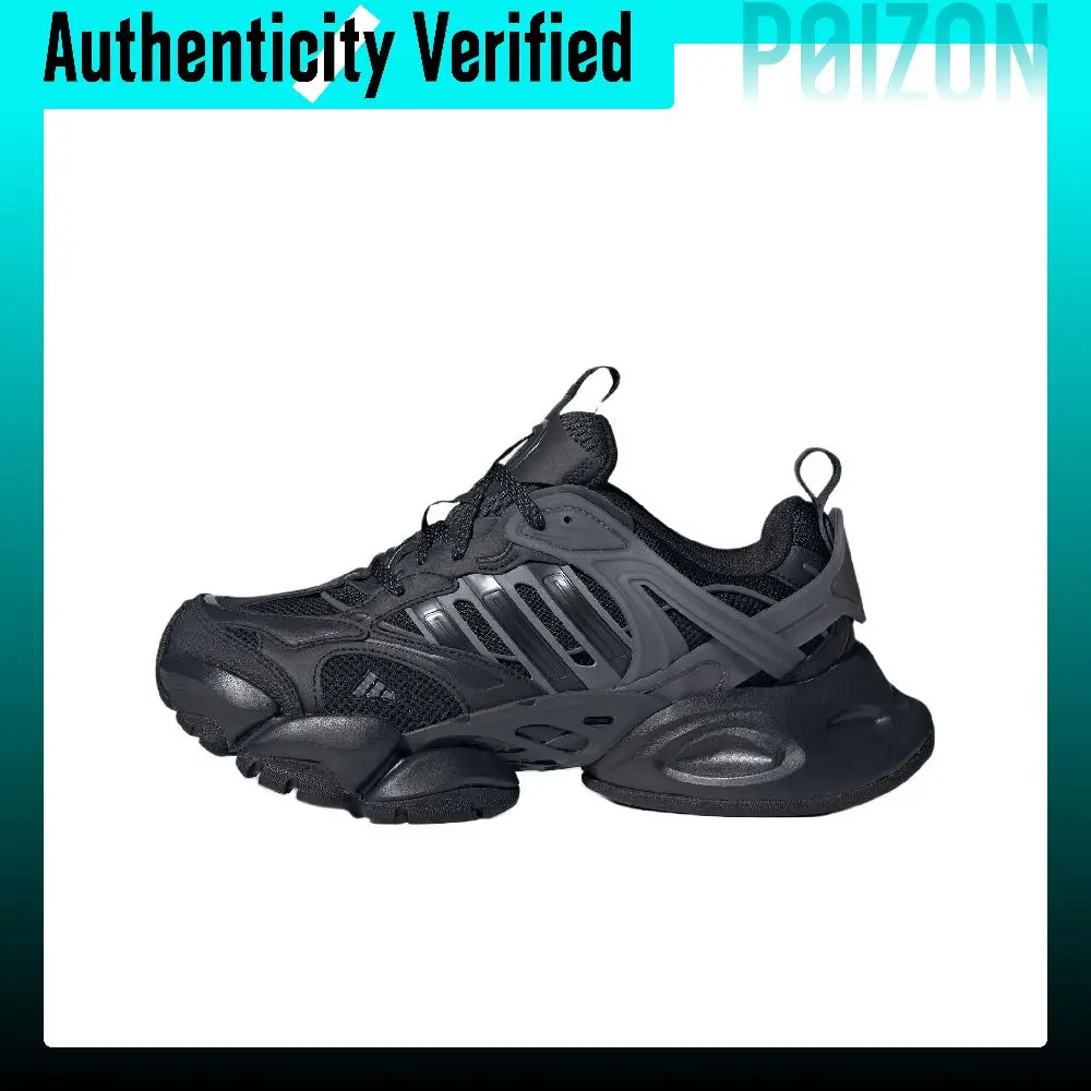 Adidas XLG RUNNER DELUXE Zapatillas Chunky de caña baja con aumento de altura Unisex Negro JR3086