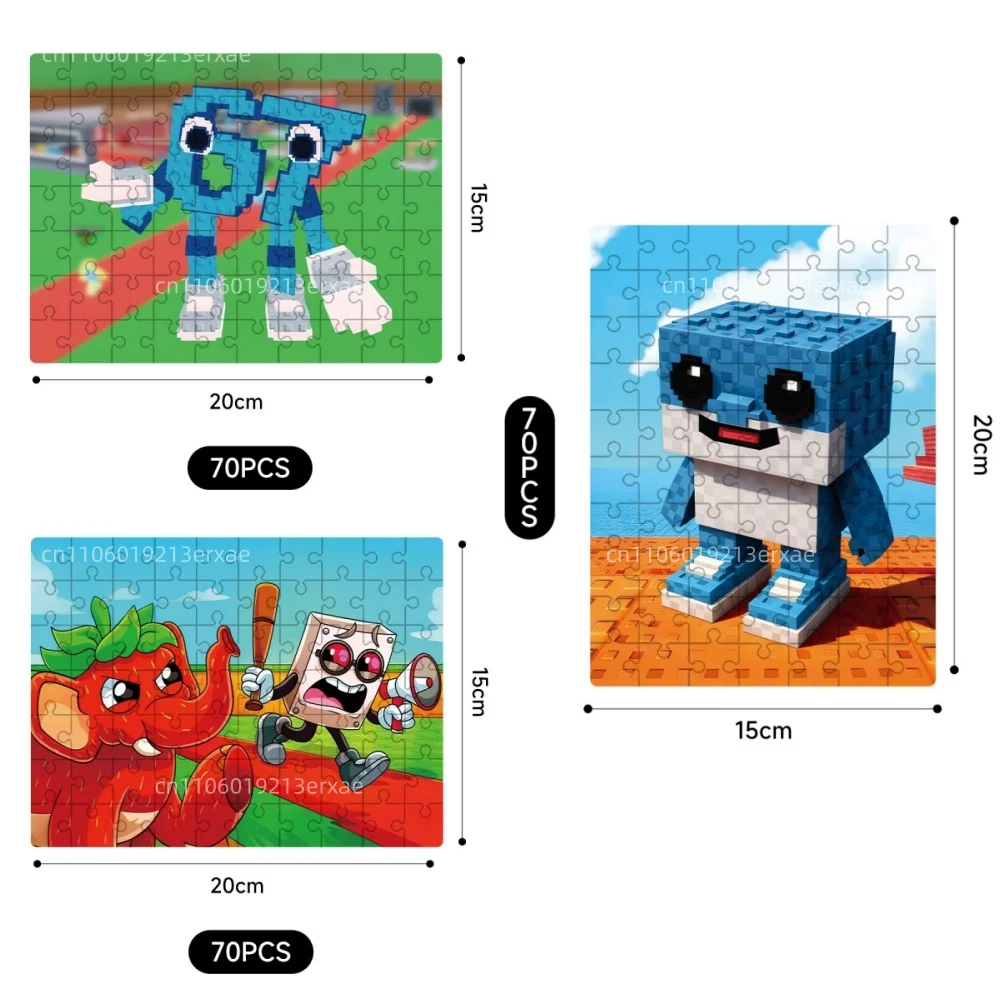 Steal A Brainrot Jigsaw Puzzle 3d Board Game Italian Brainrot 67 House 9 Job Adults Fun Toys For Children Art Personalized Gift