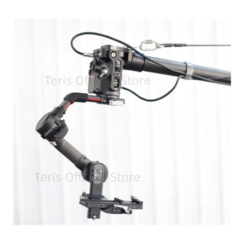 Teris JQ50-III 5m من ألياف الكربون Mini Jib لـ DJI Ronin-S/RS2