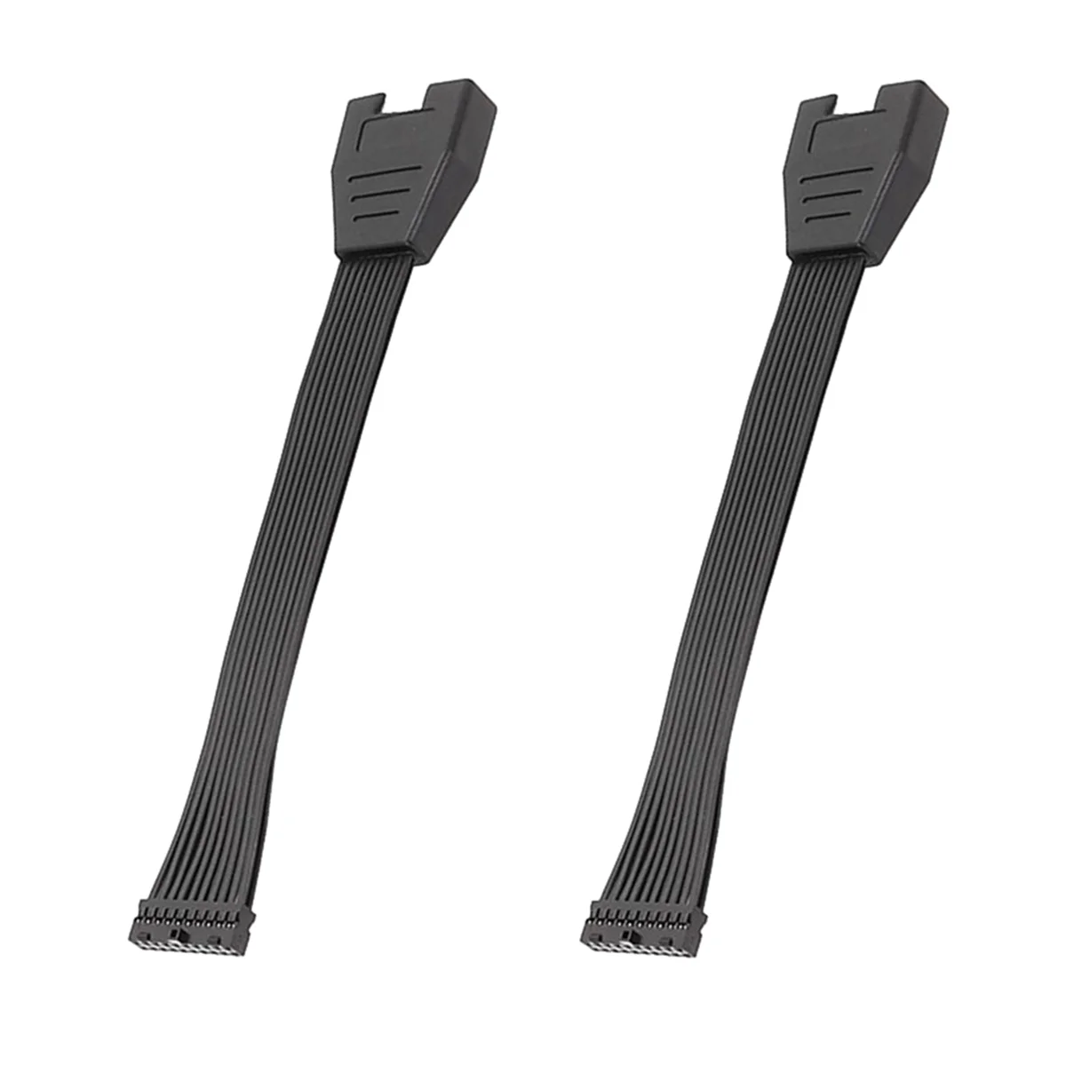 2 Stuks Moederbord Moederbord Usb 3.0 20 Pin Vrouw Naar Usb 3.0 20 Pin Mannelijke Verlengkabel Voor Dell Moederbord-15Cm