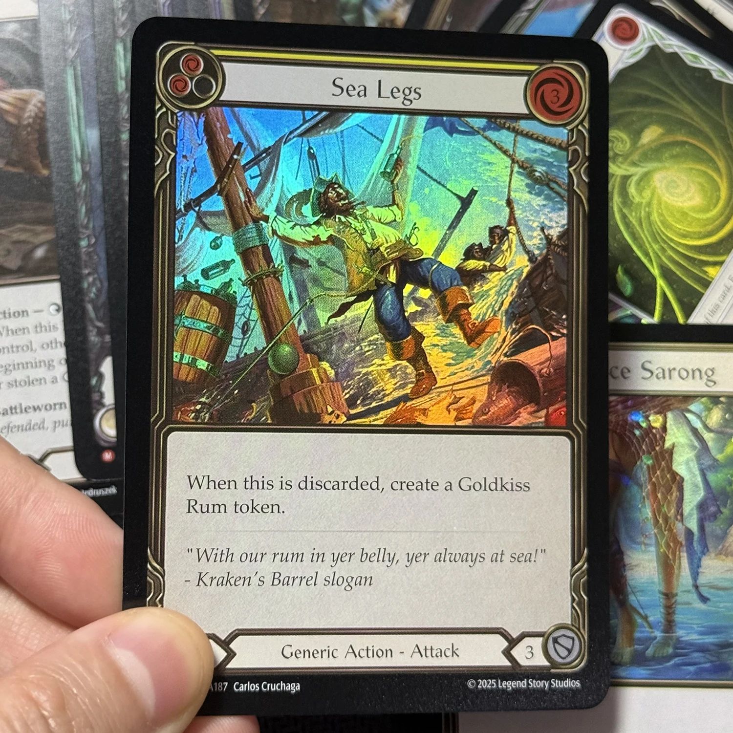 FAB Proxy Cards Holographic Sea Riches of Trōpal-Dhani Give No