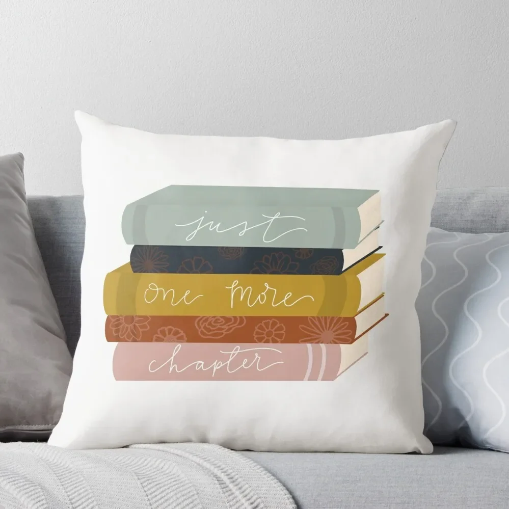 

Just one more chapter Throw Pillow Luxury Pillow Case Sofa Covers Custom Cushion Photo