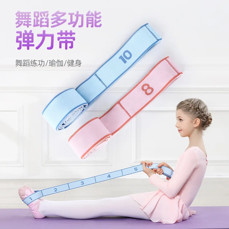 Strong Stretch Yoga Resistance Band for Full Body Training Hip Shaping Home Gym Fitness Exercise Tool