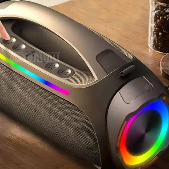 

Мощный Bluetooth-динамик Открытый портативный сабвуфер Портативный Bluetooth-динамик для вечеринок