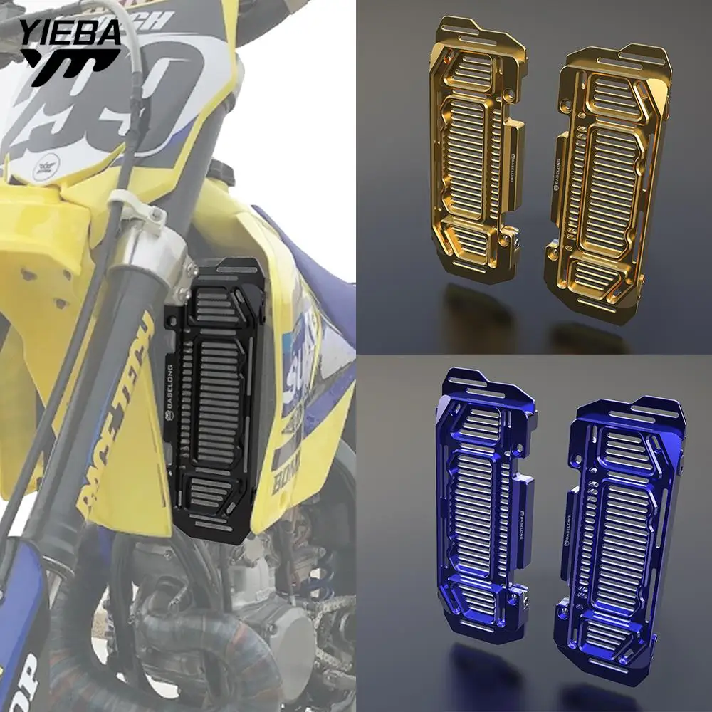 

Motorcycle Aluminum Radiator Grille Guard Cover For Suzuki RM250 RM125 RM 250 125 DRZ400 DRZ400E DRZ400S DRZ400SM DRZ 400 S SM E