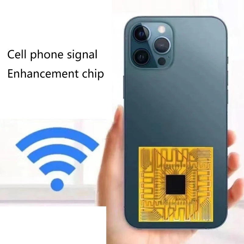 Universal Signal Amplifier EnhancementsBooster Antenna Sticker for Mobile Devices Experience Clear Calls Faster Internet