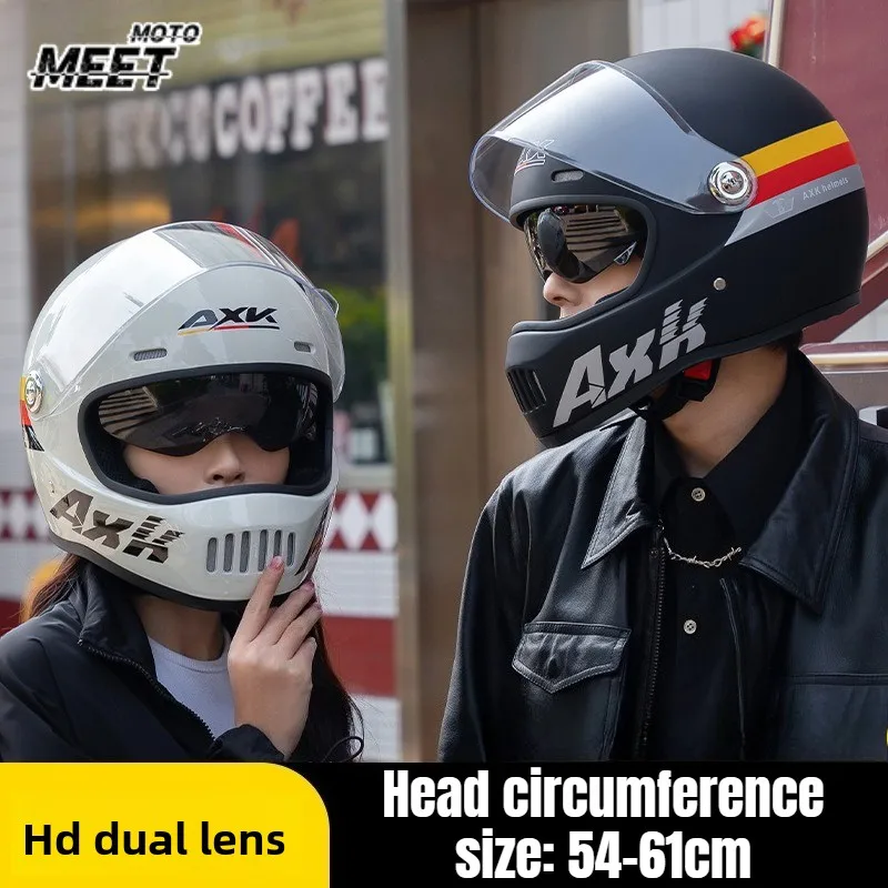 

Мотоциклетный шлем зимний, полноразмерный, с двойным визором, модульный, для мотогонок, спортивный шлем, Cascos Para Moto