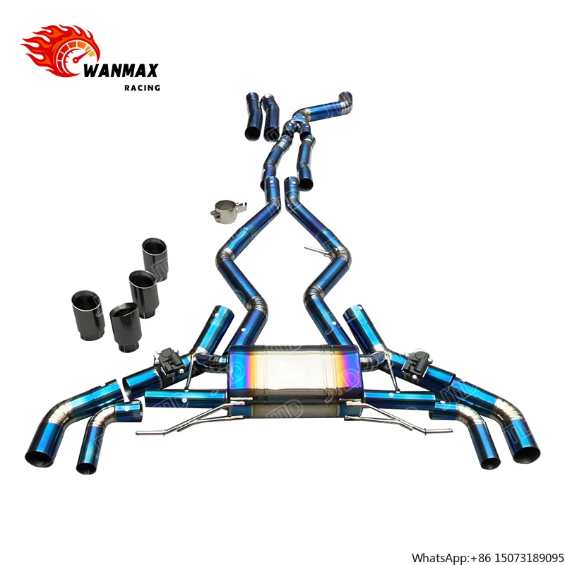 

Performance Valvetronic Titanium Exhaust Catback System with Mirror Polished Finish for G20 M340i G22 M440i B58