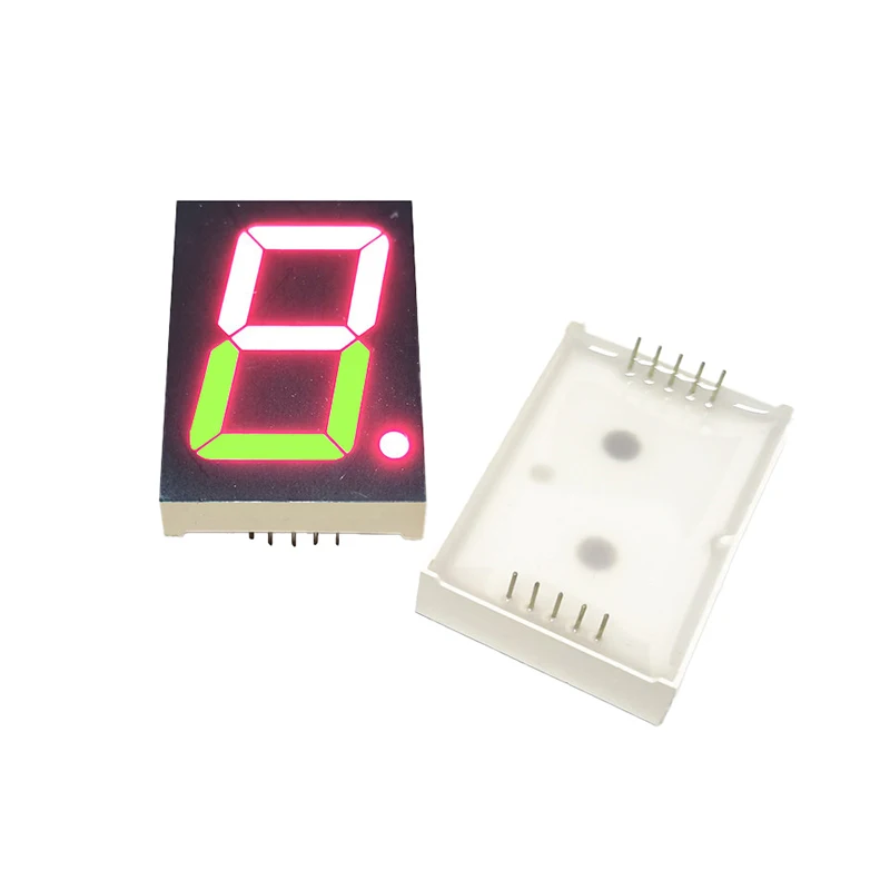 29*41*9mm Yellow/Green/Red 1.2 Inch LED Display 1 Bit Cathode/Anode Digital Bar Chart for Household Appliances Straightener