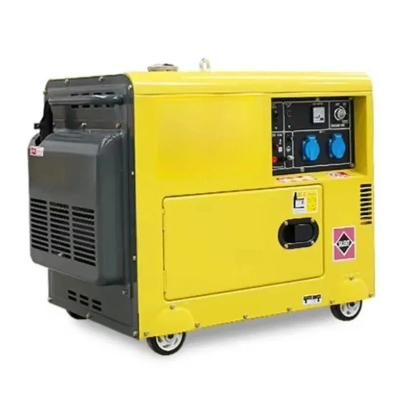 

5 кВт, 5 кВА, 6 кВА, электрический портативный бесшумный генератор Kohler с воздушным охлаждением