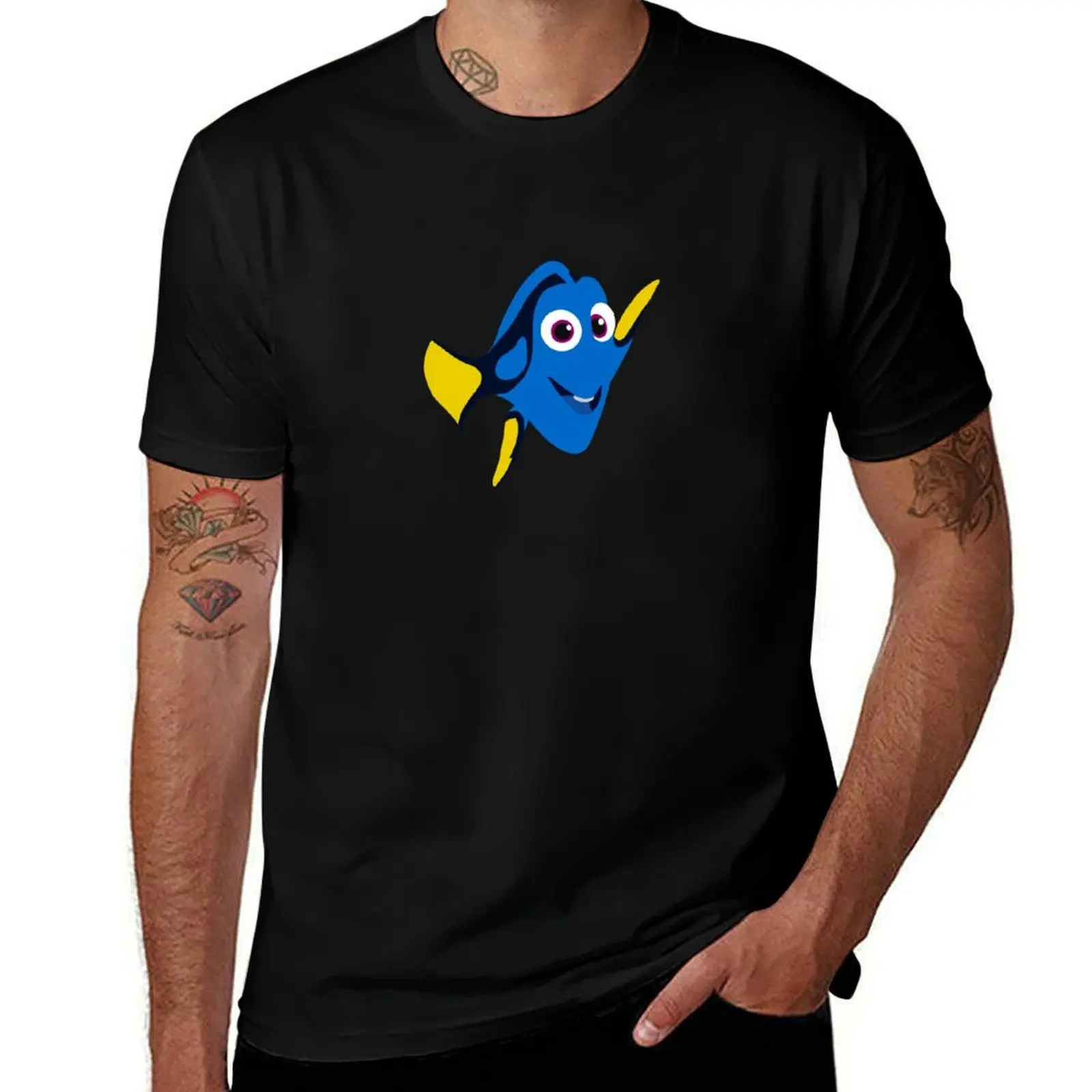

dory T-Shirt t shirt for man 100 percent cotton t shirts for man pack white T-Shirt