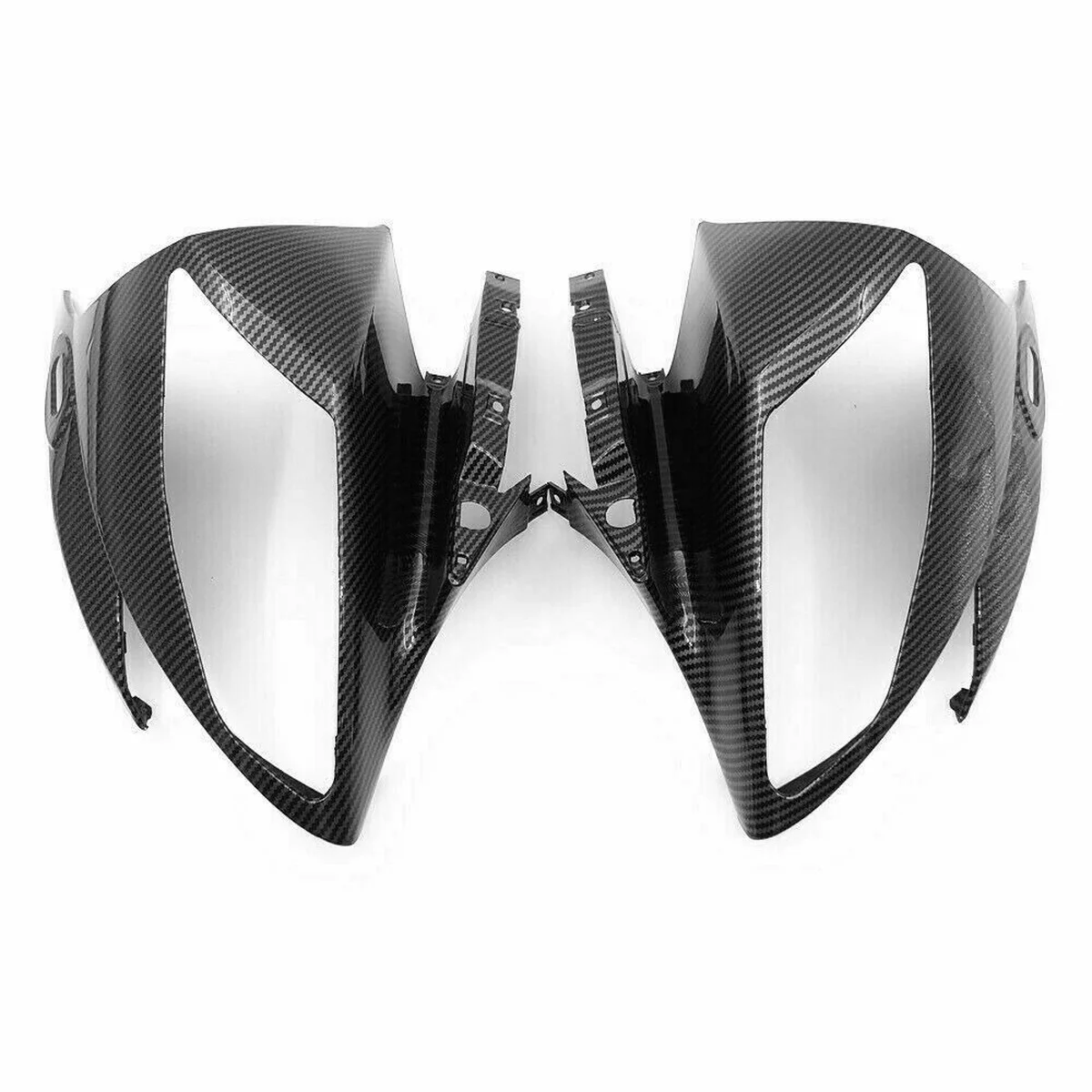 Carbon Fiber Pattern Upper Front Nose Headlight Cowling Fairing for Yamaha YZF R6 2006 2007