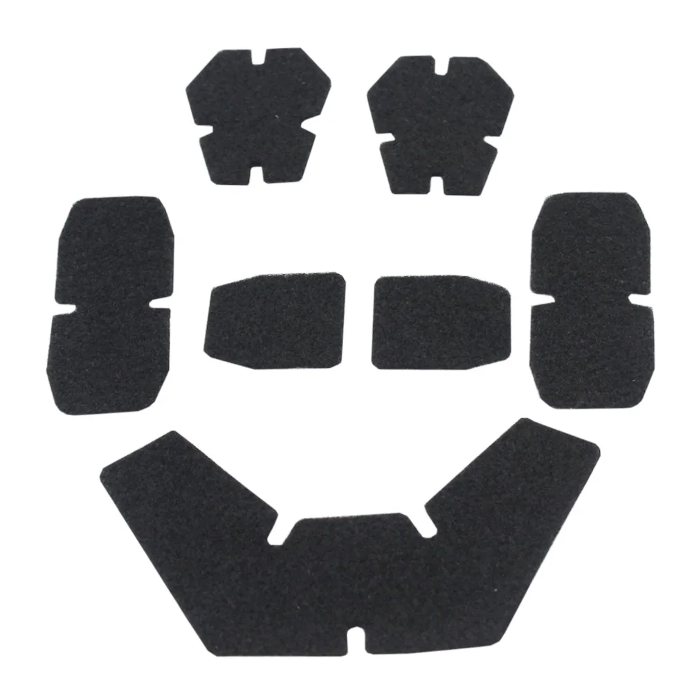 Tactical Helmet Parts Airsoft Helmet Patches Hook And Loop Fastener Sticky Accessories For FAST MICH M88 AF Helmet