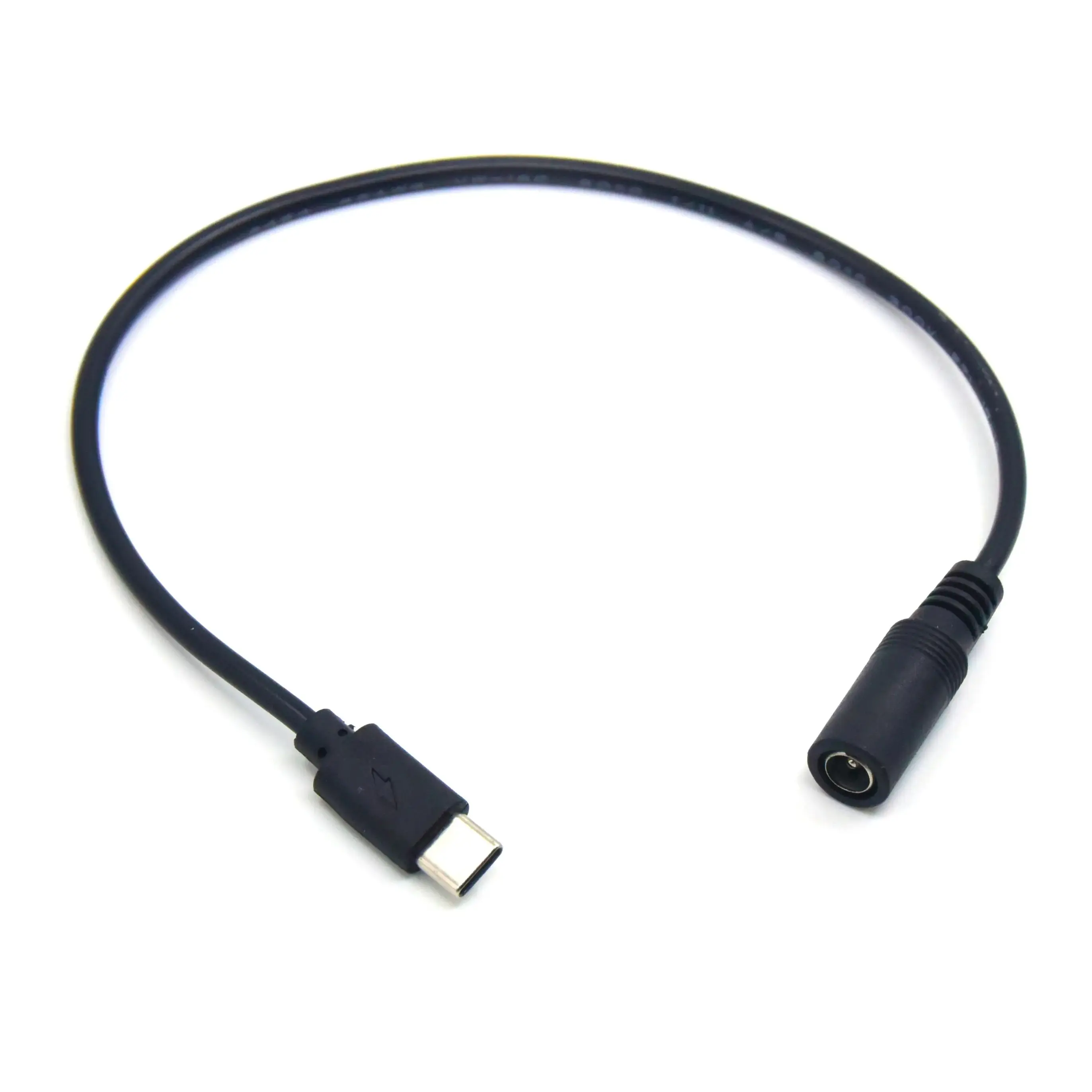 9V USB C to Female DC Plug 5.5x2.1mm/2.5mm Adapter Cable for DR-E18 LP-E17 NP-W126 EN-EL14 EN-EL15 Dummy Battery