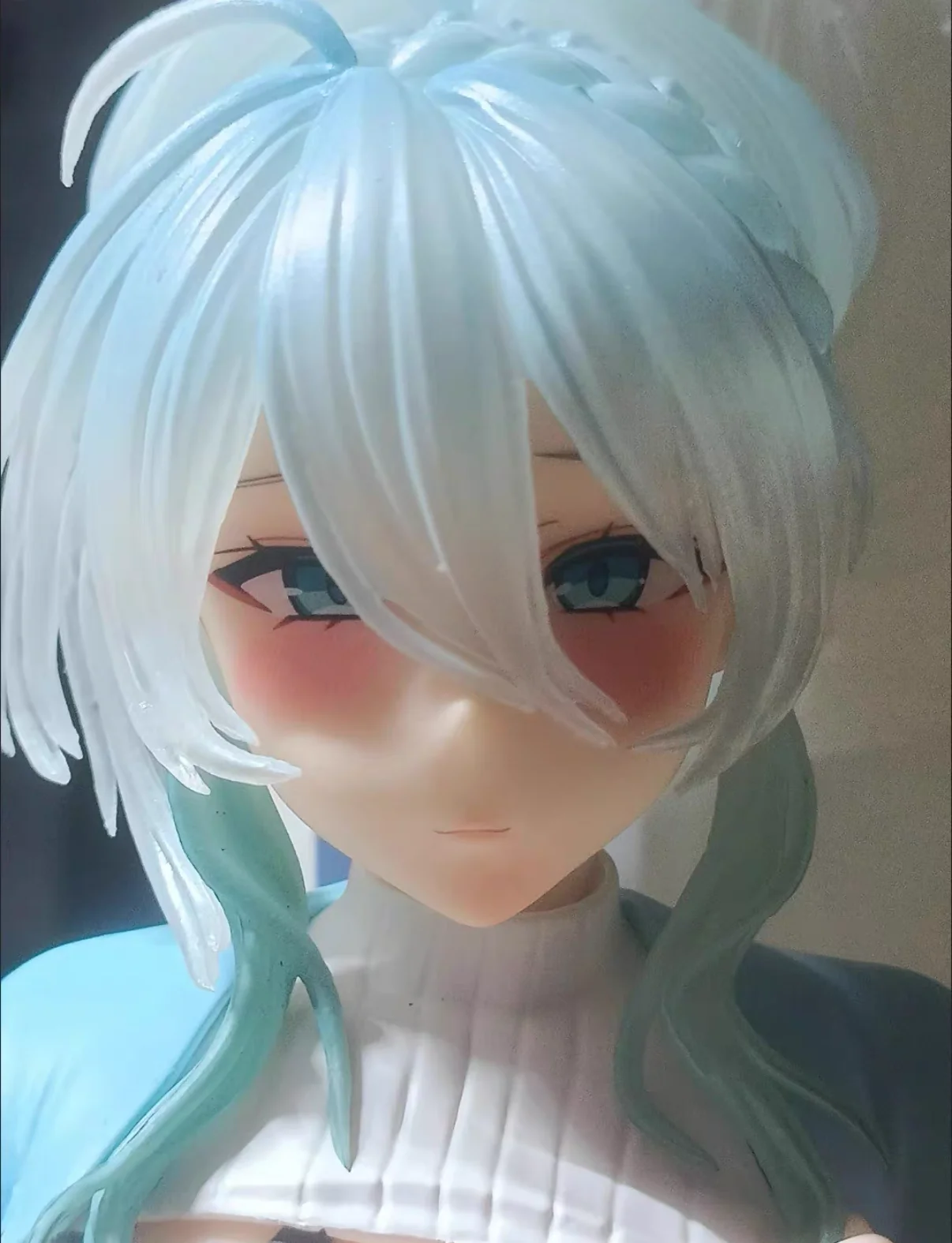 New The Widow'S Snow Girl, Snow No Deep Winter Sitting Snow No Handmade Anime Pretty Girl Model Ornament