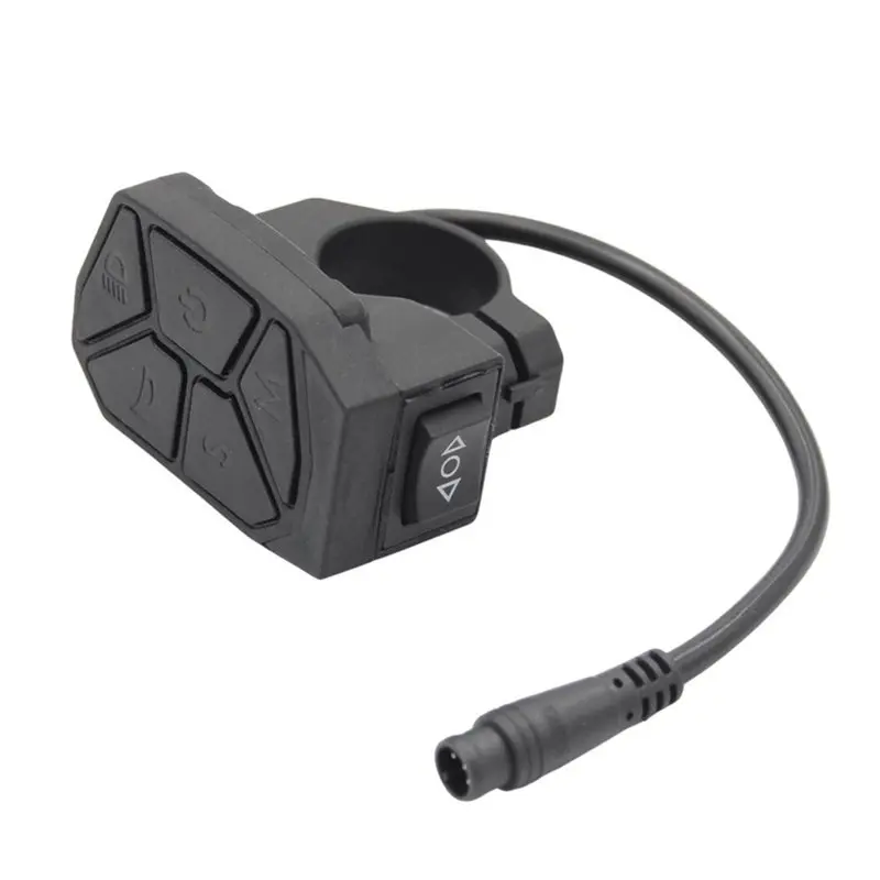 NEW HOT In Stock-Turn Signal Horn Headlight Button 7 In 1 6 Pin Handlebar Switch For Iscooter IX3 IX4 Smartgyro Z-Wheel Electric