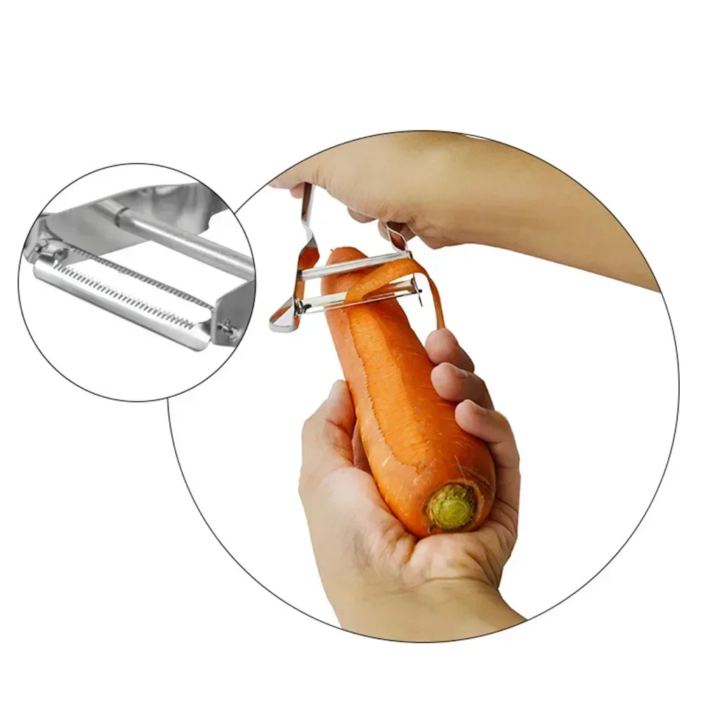 Stainless Steel Peeling Fruit Peeler Creative Household Fruit U-shaped Planer Potato Planer Planer