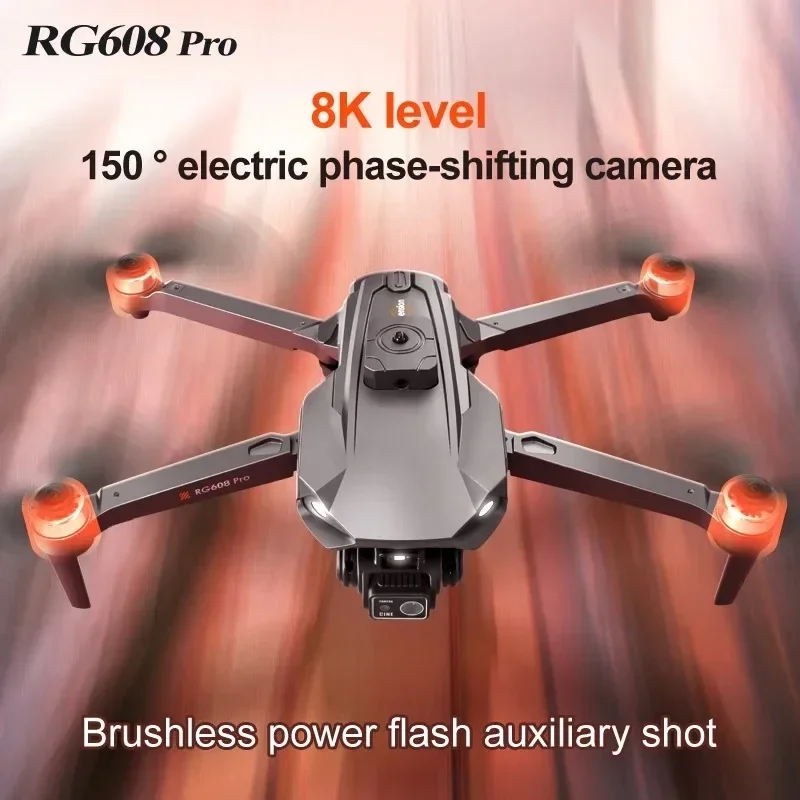 RG608PRO Elevating Obstacle Avoidance UAV Optical Flow Dual Camera Aircraft Night Vision Aerial Photography Remote Control Toys