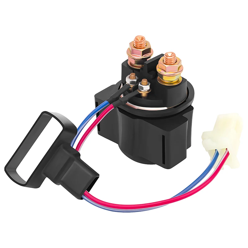 Motorcycle Starter Relay Solenoid For Honda TRX300 BigRed 300 For YAMAHA Big Bear 350 Moto-4 YFM200 TTR225 Virago XV500 XJ750