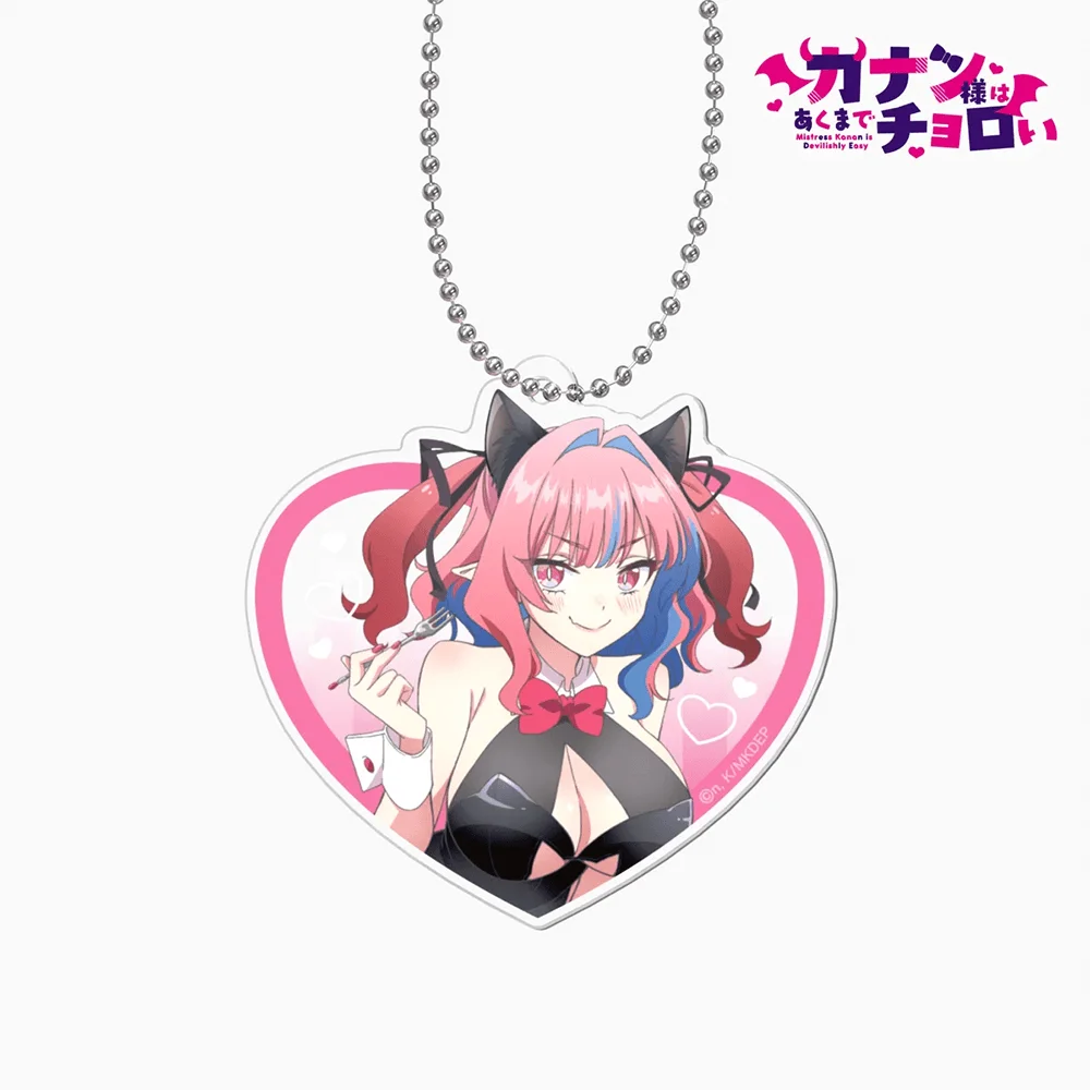 Mistress Kanan is Devilishly Easy Kanan Zebel 6cm Acrylic Stand Keychain Anime Pendant Collection Decor Gift For Anime Fans