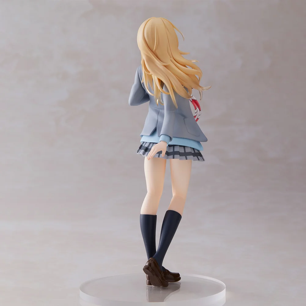 

Anime Miyazono Kaori Figure Miyazono Kaori Action Figure uniform girl model Miyazono Kaori Figurine Collection toy Gifts 18cm