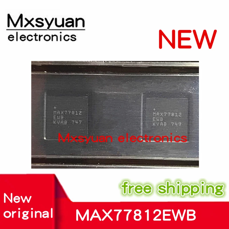 (2-10piece)100% New MAX77812EWB MAX77812 for NS SWITCH console power ic BGA Chipset