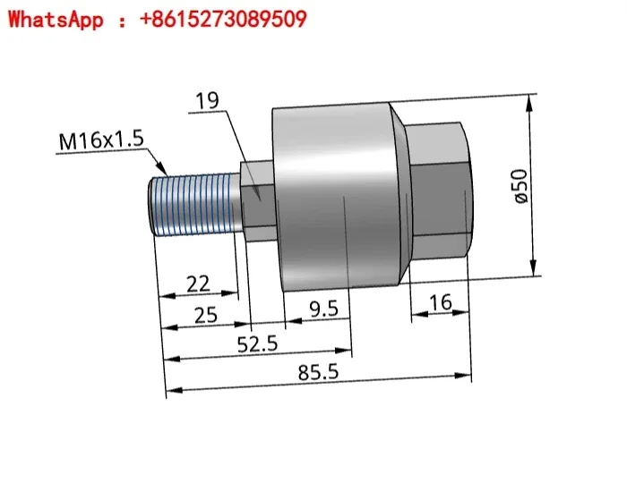 

Applicable to Floating joint JAH40-16-50-50-20-63-24-80-30-100-39-42-45-48-50-52-150