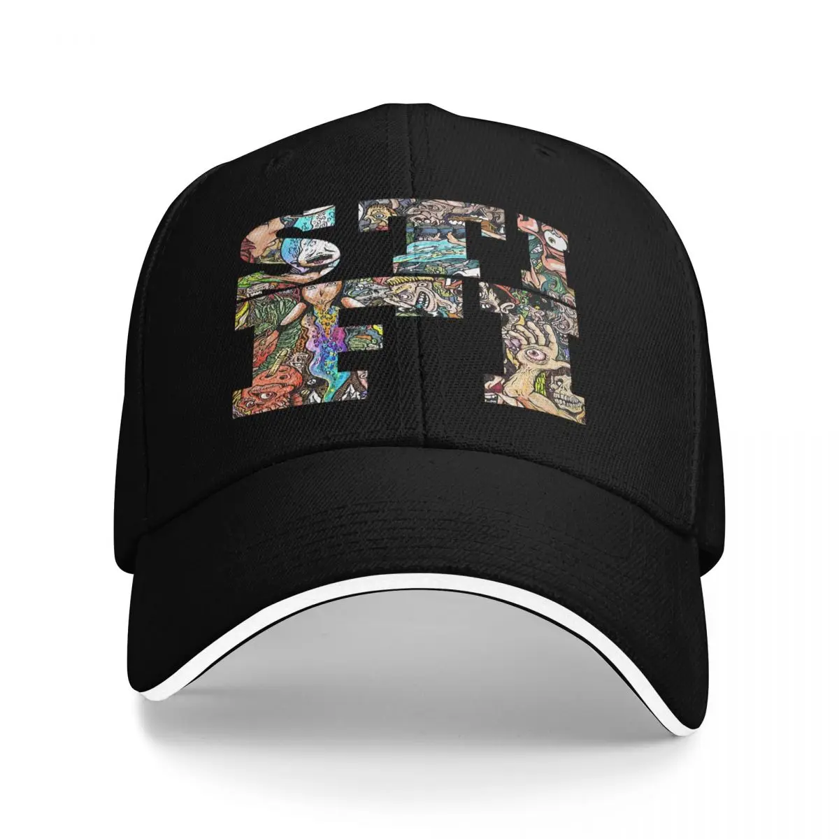 Sticky Fingers Caress Your Soul Logot Sun Cap Mens Cap Caps For Men Caps For Men Summer 2025 Man Hat Baseball Cap