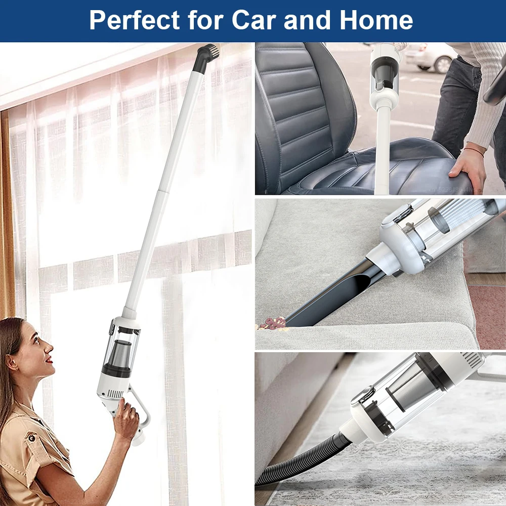 Wireless Vacuum Cleaner Household Handheld Powerful Vacuum Cleaner Multifunction Portable Cordless Mop Cleaner for Home Car