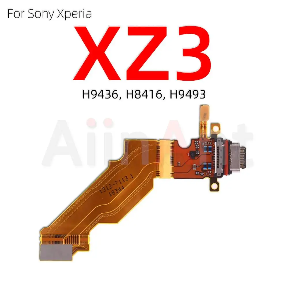 Aiinant USB Charging Port Charger Dock Connector Flex Cable For Sony Xperia X XZ XZ1 XZ2 XZ3 Z3 Z4 Z5 Compact Premium Plus