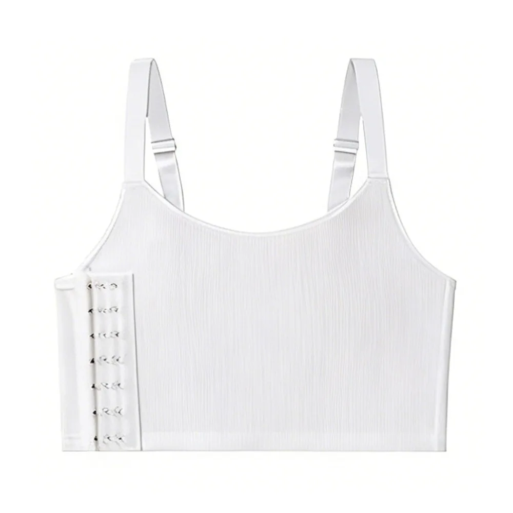 

Slimming Style Sports Bralette Seamless Design Breathable Fabric Chest Shaping Underwear Nylon Fabric Thin Style