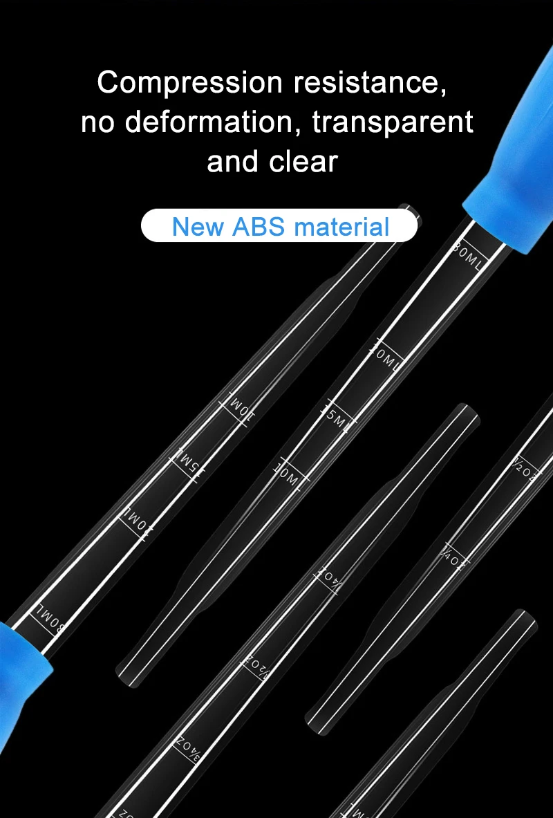 Aquarium Siphon verlängern Pipetten Aquarium Staubsauger einfaches Reinigungswerkzeug für Aquarium Wasserwechsler 29 cm 54 cm 30 ml 50 ml – Detail 5
