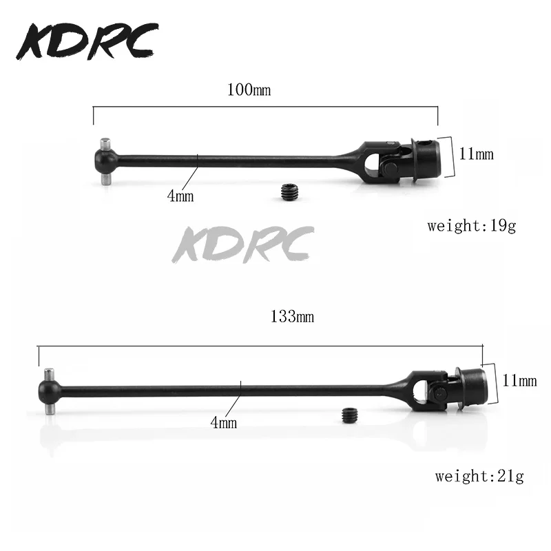 Metal Front and Rear Center Drive Shaft IF622 IF623 for Kyosho MP10 1/8 RC Car Upgrade Parts Accessories