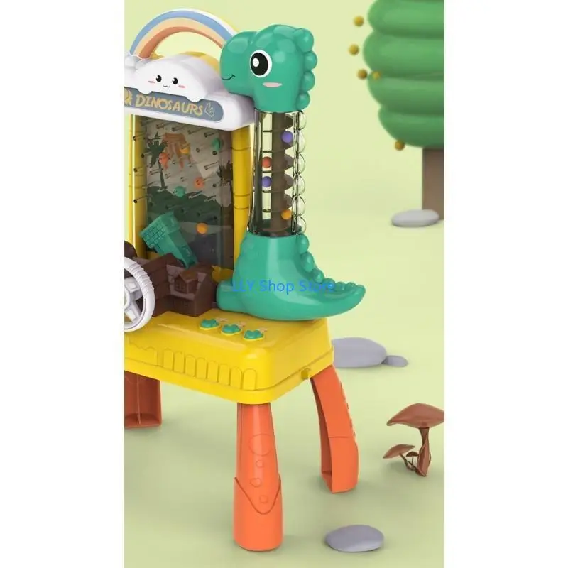 لعبة لوحة الحفلات t8ud لعبة لآلة لعبة تعليم الطفل الكرتون Dinosaur Maze Ball