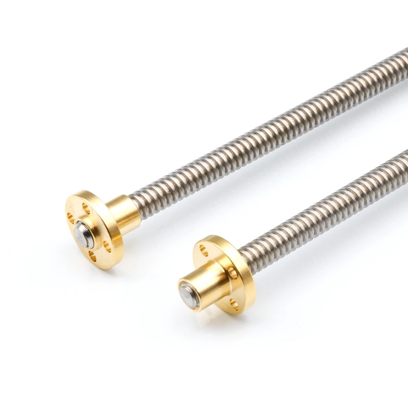 3D Printer Parts T10 Stainless Steel  Lead Screw 1000mm Trapezoidal Screw T12 T14 T16 T20 T22 T25 T28 T30